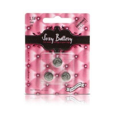 Piles Bouton au Lithium LR44 Sexy Battery 66448 (3 pcs)