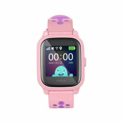 Montre intelligente LEOTEC KIDS ALLO GPS 1,3″ Rose Acier